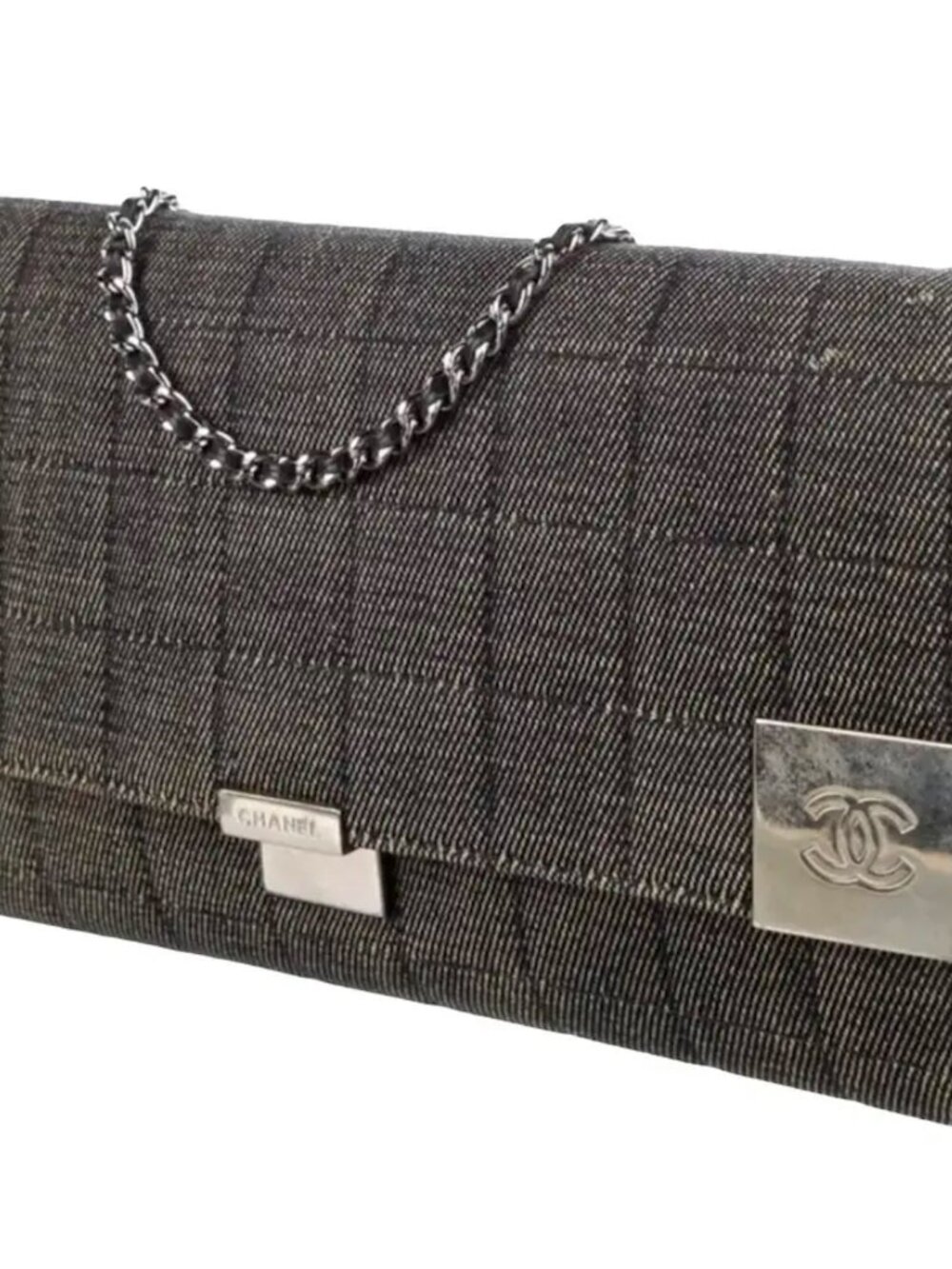 CHANEL East West Chocolate Bar handbag